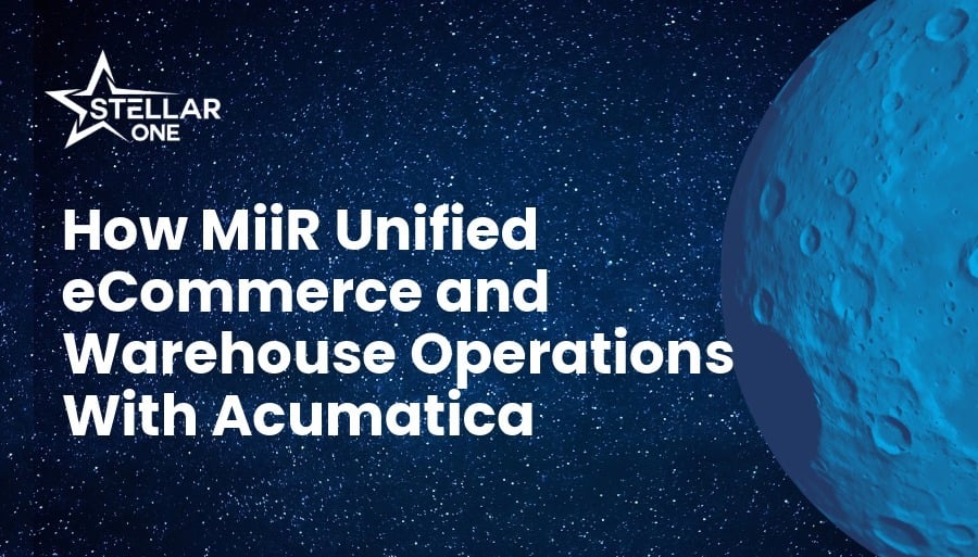 How MiiR Unified eCommerce and Warehouse Operations With Acumatica