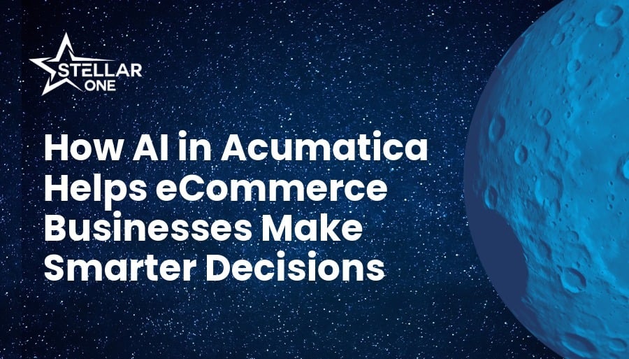 How AI in Acumatica Helps eCommerce Businesses Make Smarter Decisions