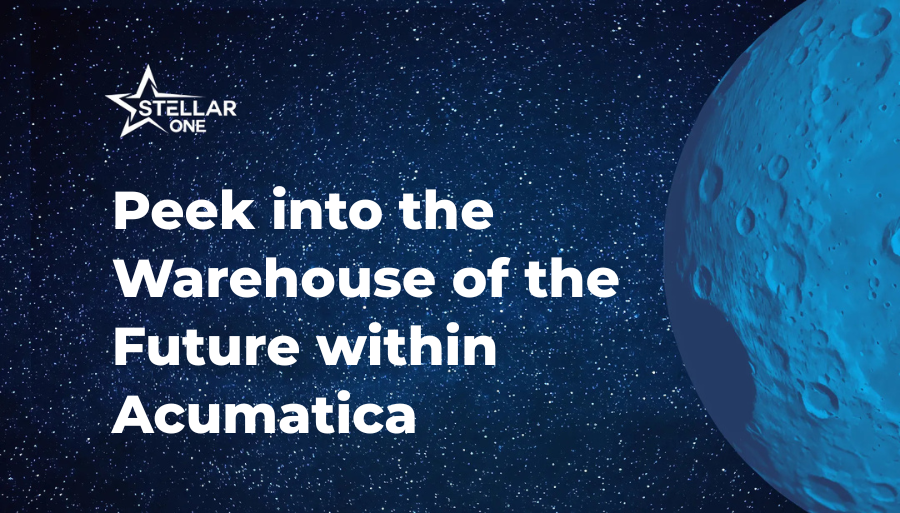 Peek into the Warehouse of the Future within Acumatica