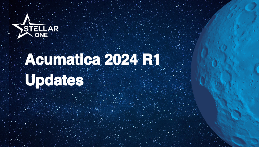 Acumatica 2024 R1 Updates