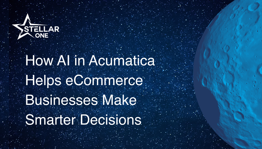 How AI in Acumatica Helps eCommerce Businesses Make Smarter Decisions