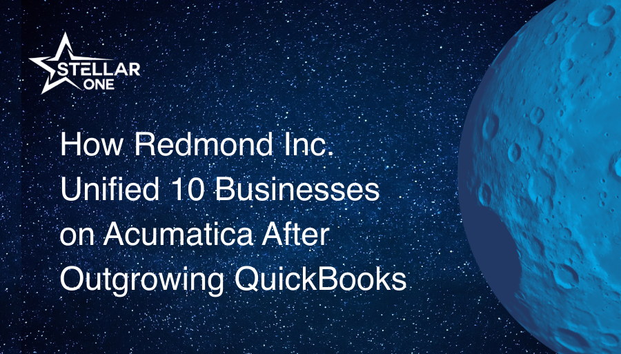 How Redmond Inc. Unified 10 Businesses on Acumatica After Outgrowing QuickBooks